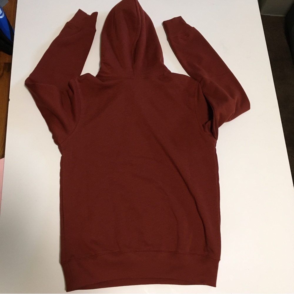 The North Face Pullover Hoodie Hooded Sweatshirt Sweater Mens Sz S Red New NWT - Picture 6 of 8